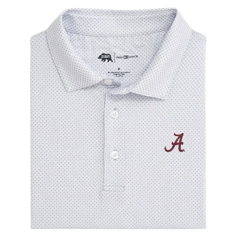 men's new arrival polo shirts-Alabama Scope Printed Performance Polo