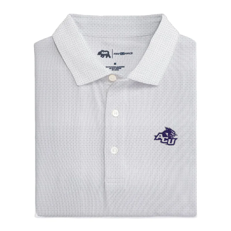 men's stylish polo shirts-Abilene Christian Range Printed Performance Polo