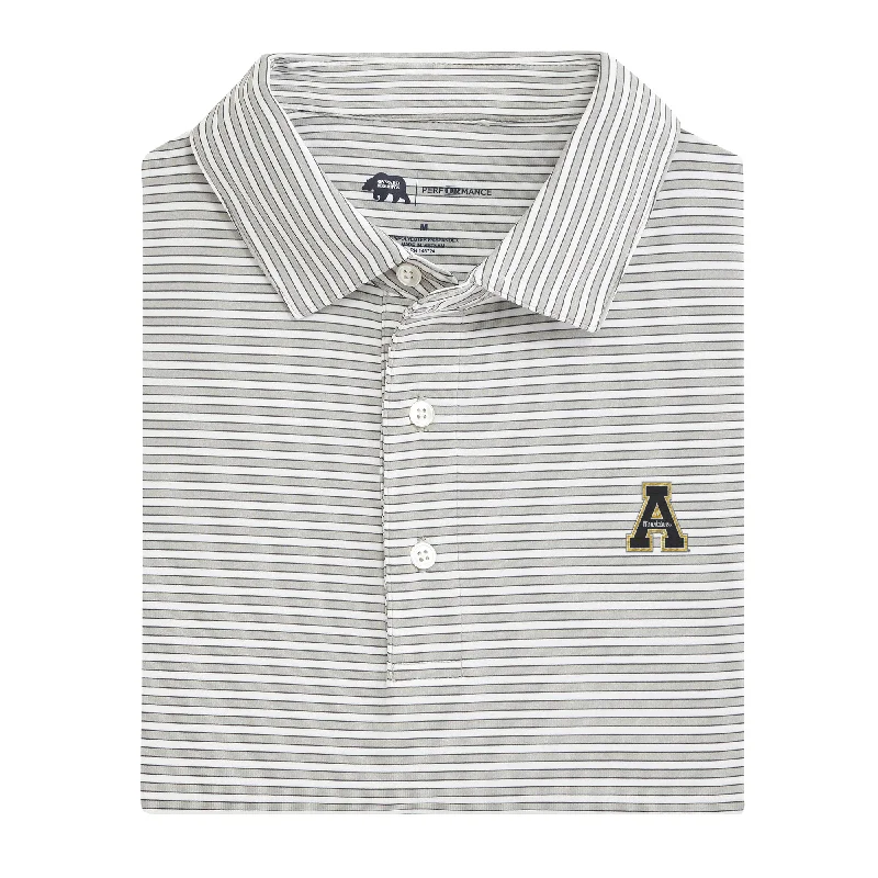 men's spring polo shirts-App State Mulligan Polo