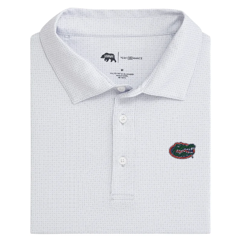 men's regular fit polo shirts-Florida Range Printed Performance Polo