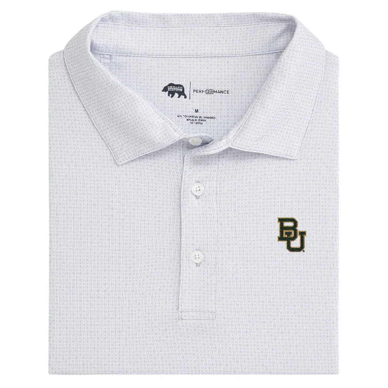 men's seamless polo shirts-Baylor Range Printed Performance Polo