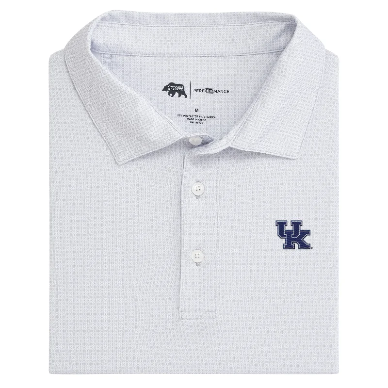 men's fashion-forward polo shirts-Kentucky Range Printed Performance Polo