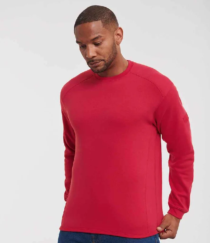 men's urban wear sweatshirts-Russell Heavyweight Sweatshirt | Classic Red