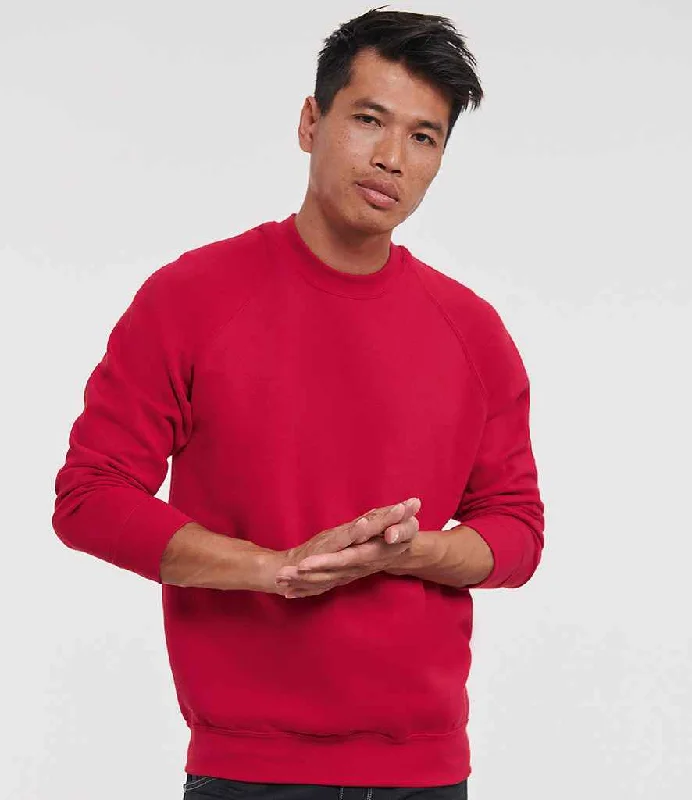 men's graphic sweatshirts-Russell Authentic Sweatshirt | Classic Red