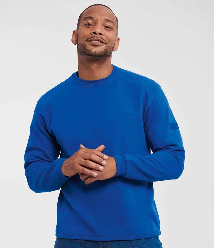 men's travel gear sweatshirts-Russell Heavyweight Sweatshirt | Bright Royal