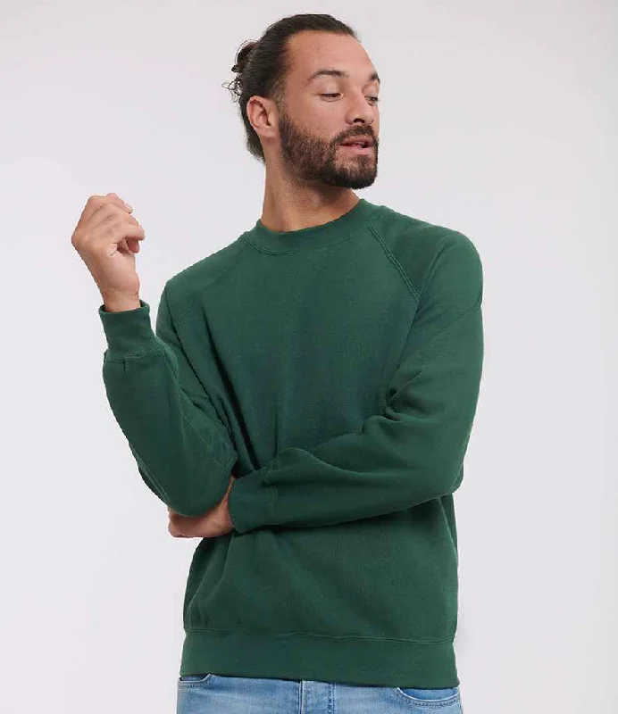 men's vibrant sweatshirts-Russell Authentic Sweatshirt | Bottle Green