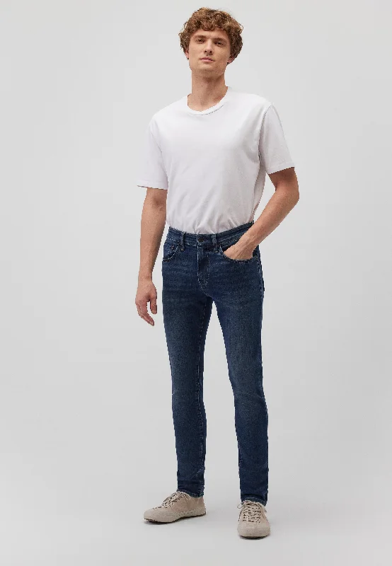 men's stretch jeans-JAMES | Super Skinny, Zip Fly