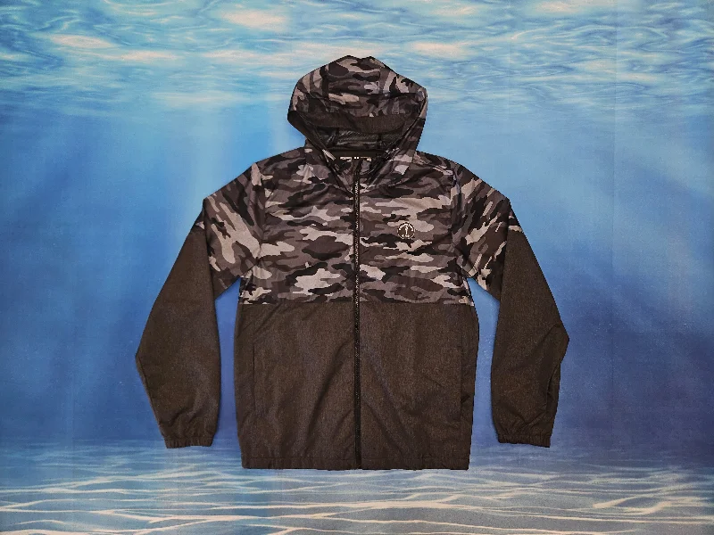 men's stylish sweatshirts-Major Weather Proof Windbreaker