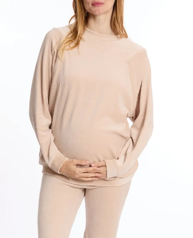 men's spring sweatshirts-Maternity and Nursing Sweatshirt Enzo