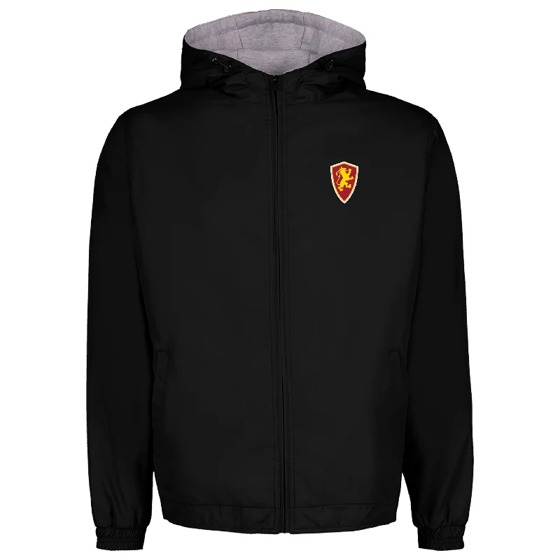 men's premium sweatshirts-Black Shield Liberty Jacket