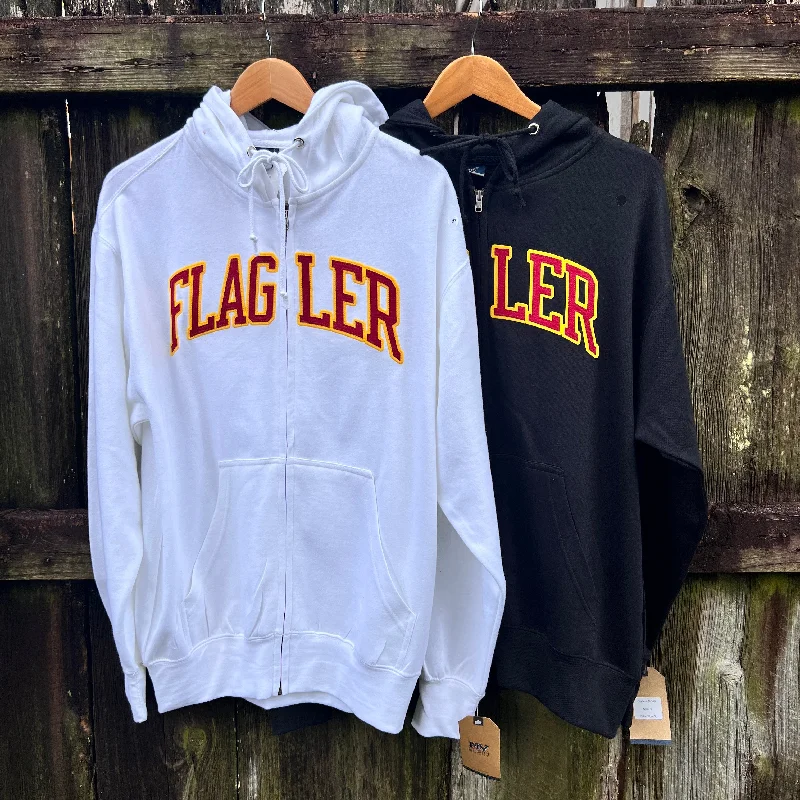 men's durable sweatshirts-Flagler Felted Full Zip Sweatshirt