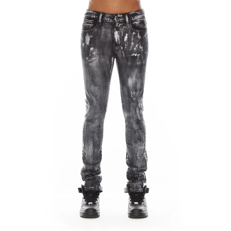 men's stylish pants-PUNK SUPER SKINNY IN PHANTOM