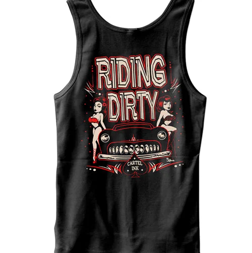 men's tank top selection-Riding Dirty Men's Tank Top