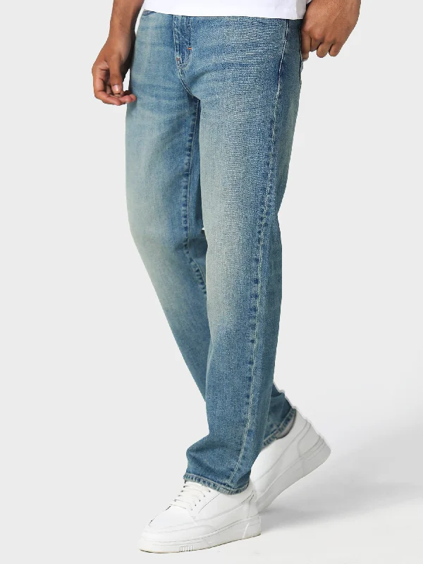 men's affordable trousers-Eduardo TODD 1023 Relaxed Fit Jeans