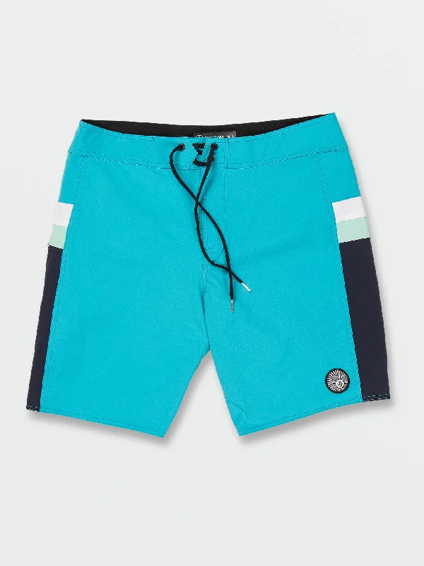 men's vacation shorts-Minxed Liberators Trunks - Electric Blue