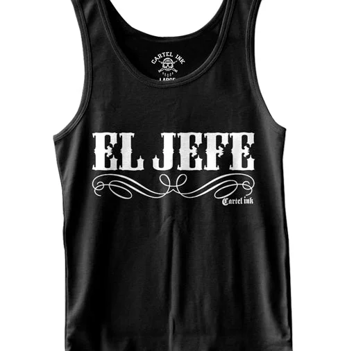 men's tank top for spring-El Jefe Men's Tank Top