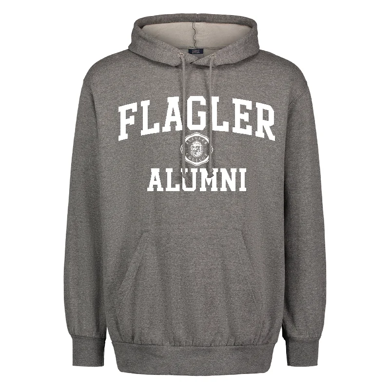 men's minimalist sweatshirts-Flagler Alumni Classic Hood