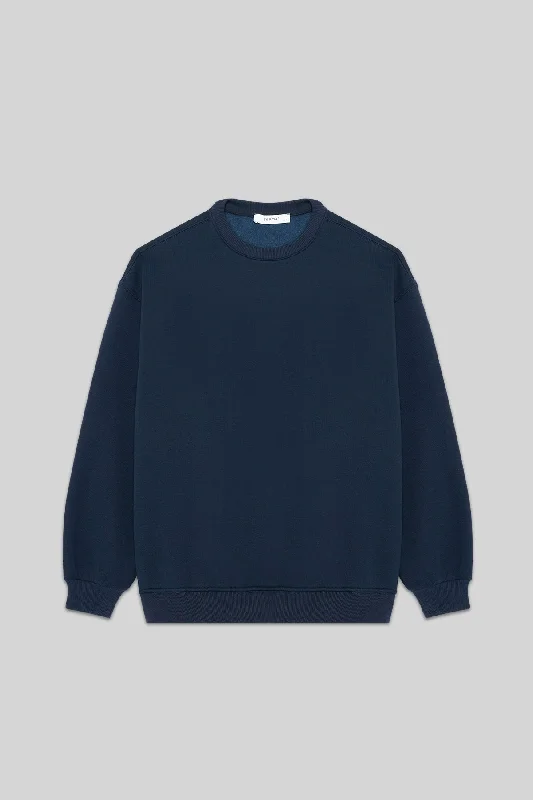 men's practical sweatshirts-OVERSIZE SWEATSHIRT