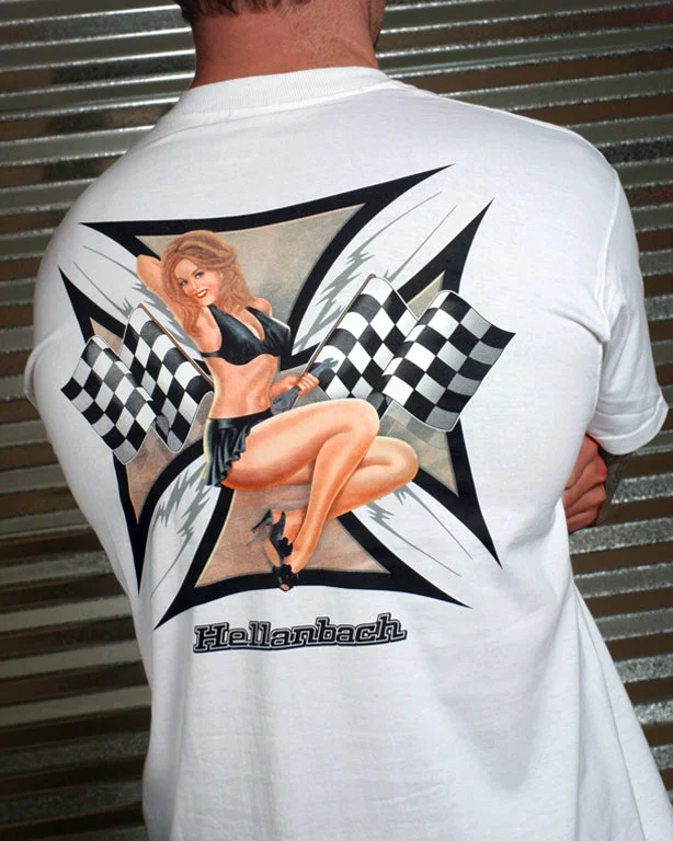 men's designer t-shirts-Pin Up Girl T-Shirt