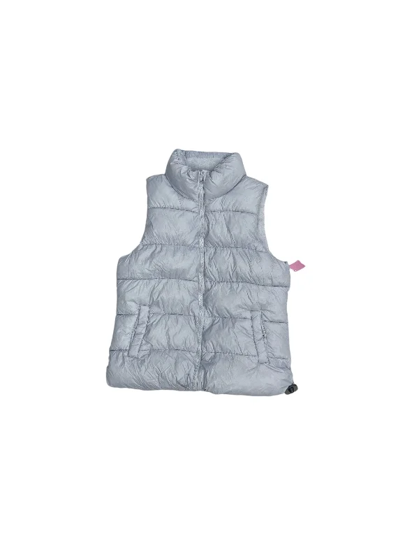 men's high quality vests-Vest Puffer & Quilted By Old Navy In Grey, Size: M