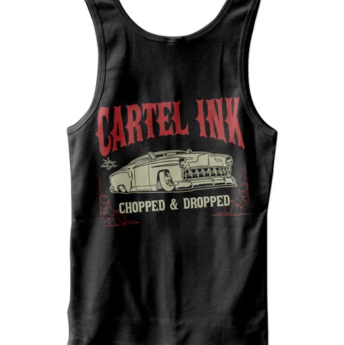 men's tank top for men fitness-Chopped and Dropped Men's Tank Top