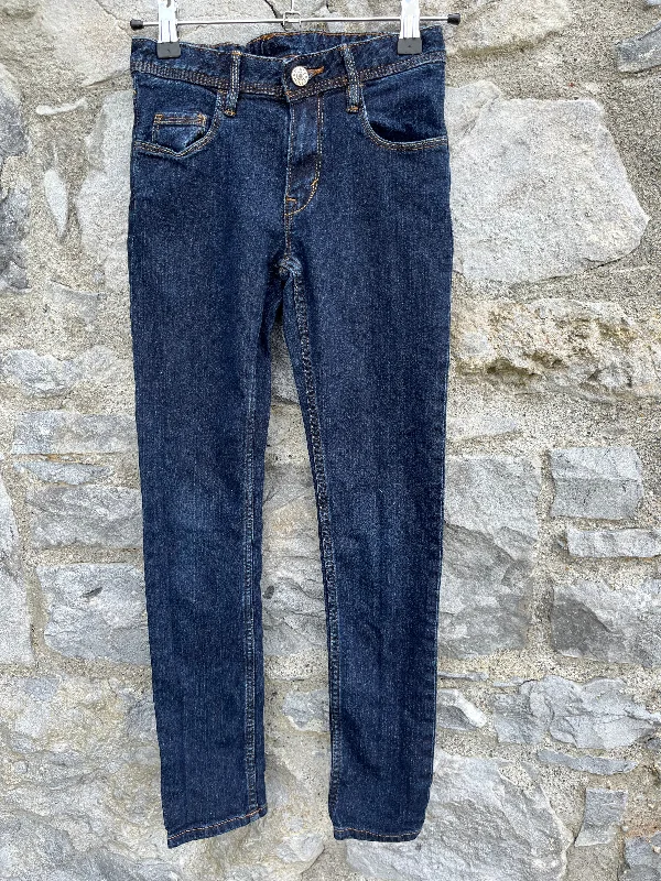 men's recycled pants-Skinny navy jeans   9-10y (134-140cm)