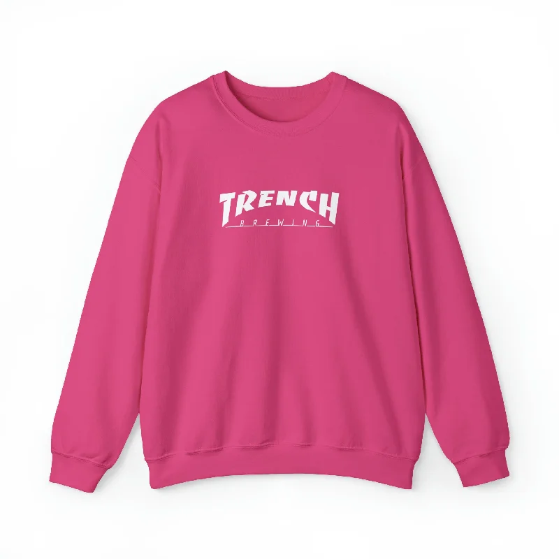 men's fashion sweatshirts-Trench Urban Crewneck - Online Exclusive