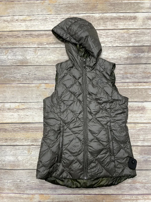 men's reflective vests-Vest Faux Fur & Sherpa By Cme In Green, Size: S