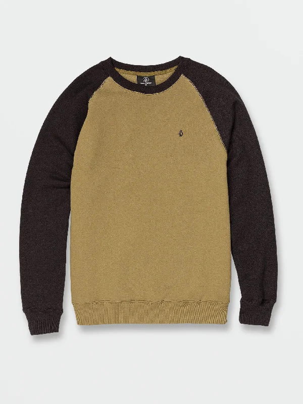 men's stylish fit sweatshirts-Homak Crew Sweatshirt - Old Mill