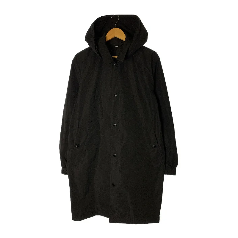 men's recycled coats-BURBERRY/Coat/48/BLK/8025643/8025643