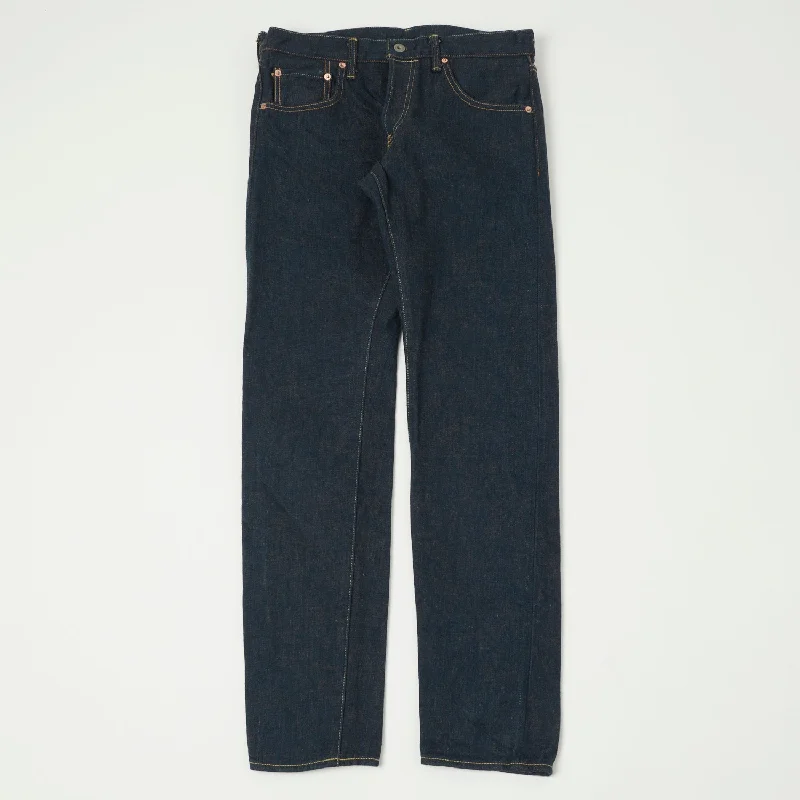 men's event trousers-ONI 622ZR-KAKBR Secret Denim Relaxed Tapered Jean - One Wash