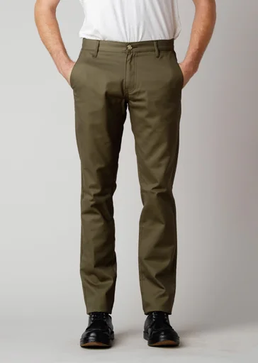 men's striped trousers-Brooklyn Denim Co. Chino Pants - Jalapeño