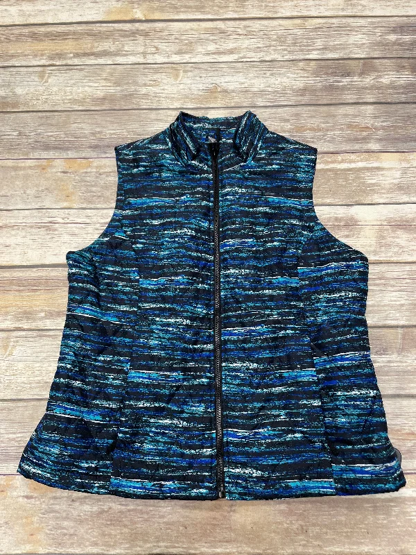 men's fall vests-Multi-colored Vest Puffer & Quilted Exertek, Size L