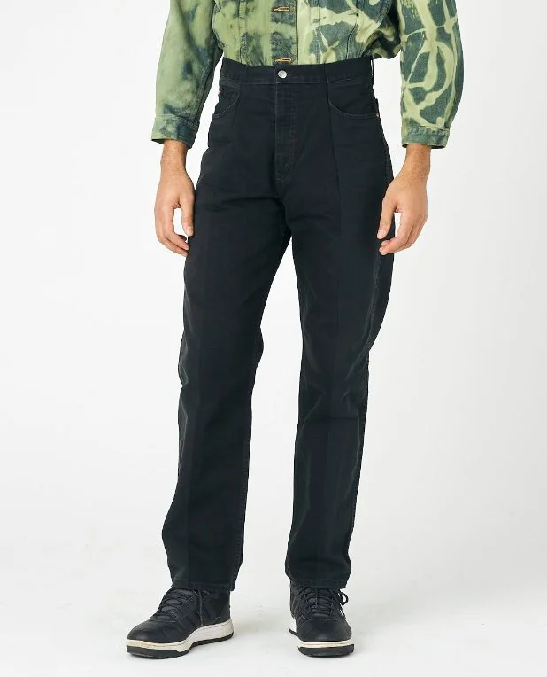 men's business pants-Men's Garcon Jean Black