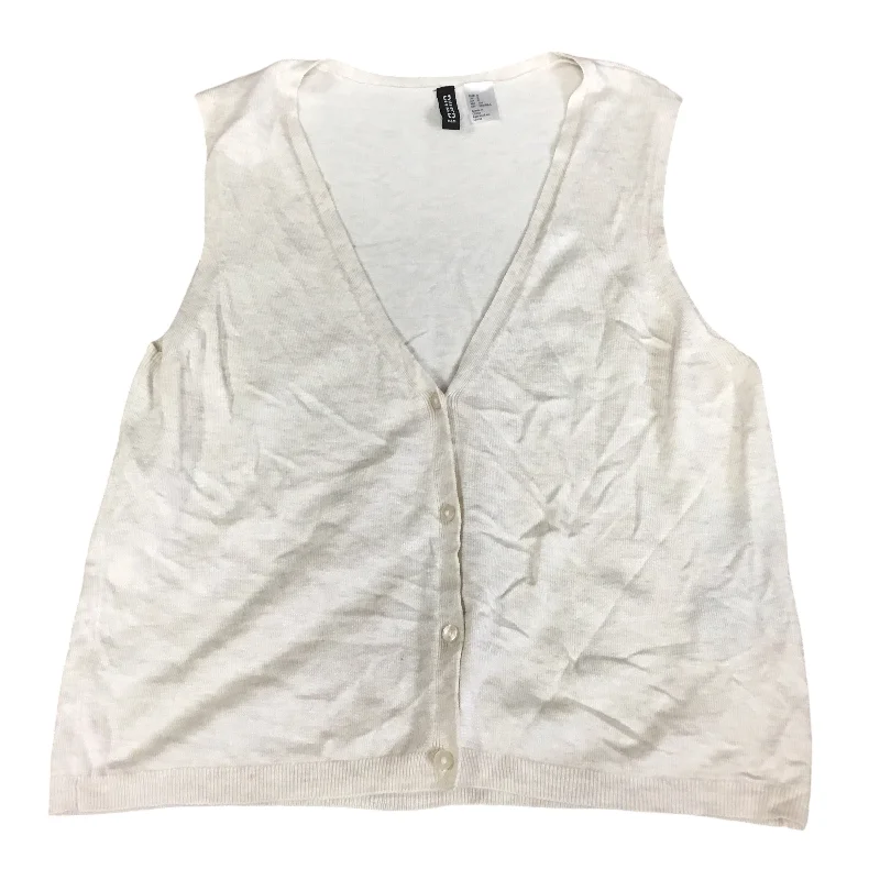 men's bold vests-Vest Other By Divided In Cream, Size: S