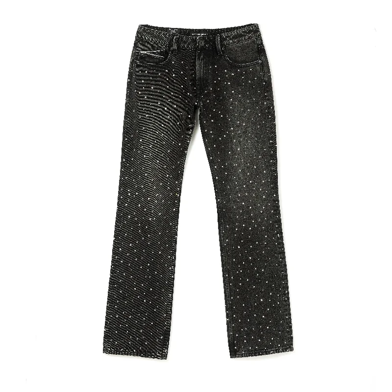 men's straight leg pants-Cult's Signature Hagen Relaxed Jeans in Crystal