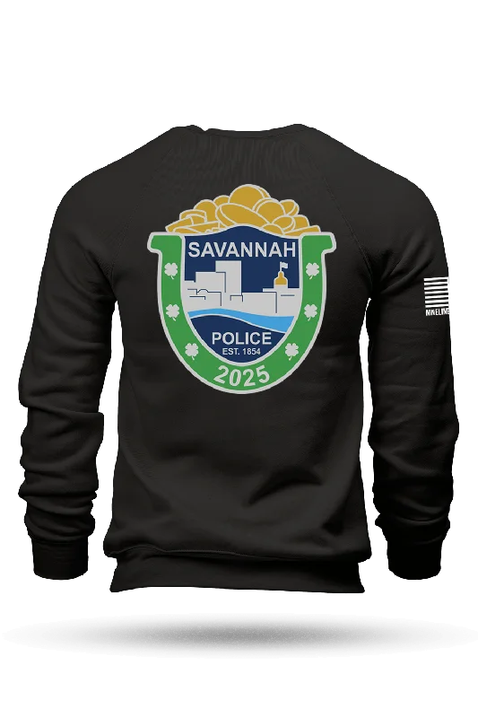 men's classic sweatshirts-Savannah Police Department_ St. Pats 2025 - Sweatshirt