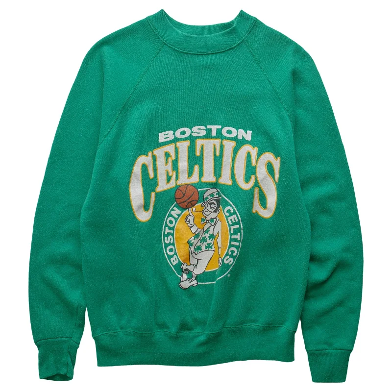 men's lightweight sweatshirts-(XS) 80s Celtics