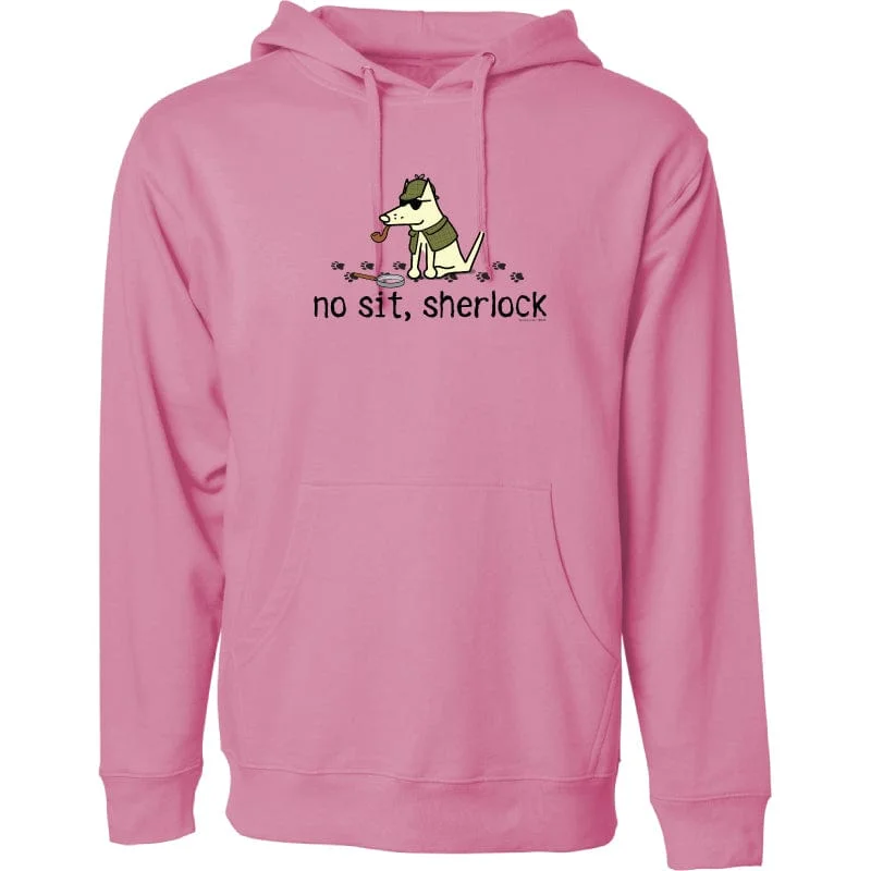 men's streetwear sweatshirts-No Sit, Sherlock - Sweatshirt Pullover Hoodie