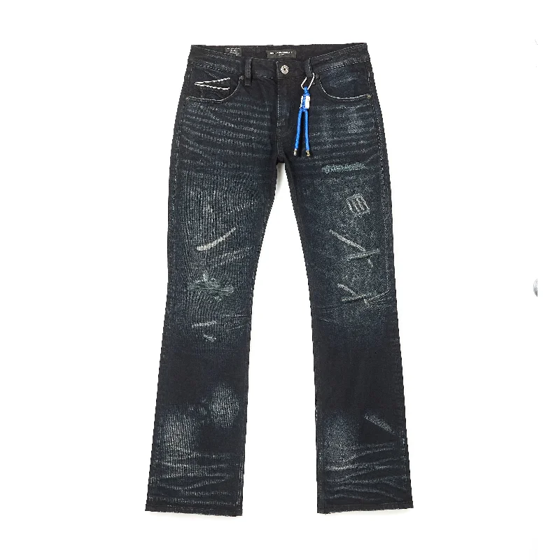 men's stylish pants-Cult's Hagen Relaxed Jeans in Sapphire