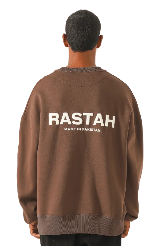 men's summer sweatshirts-brown made in pak sweatshirt(v1)