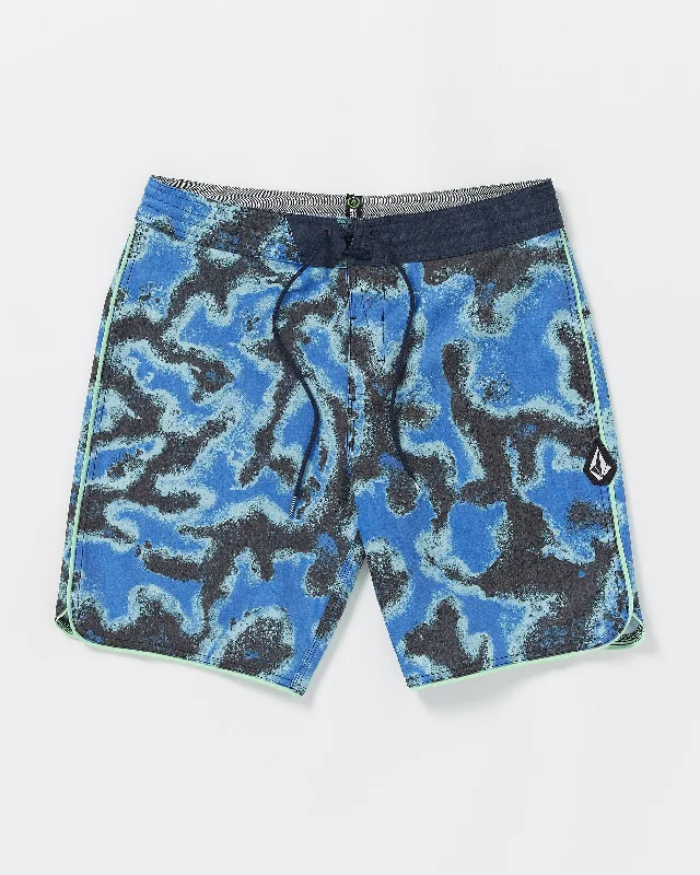 men's lounge shorts-Barnacle Sponge Stoney Trunks - Patriot Blue