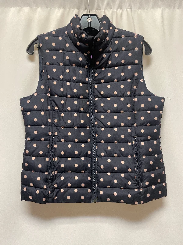 men's breathable vests-Polkadot Pattern Vest Puffer & Quilted Clothes Mentor, Size M