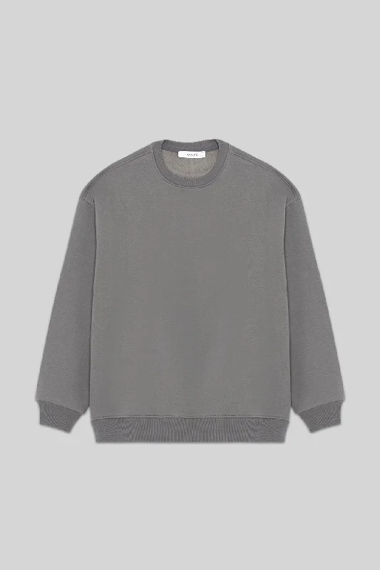 men's fashion-forward sweatshirts-OVERSIZE SWEATSHIRT