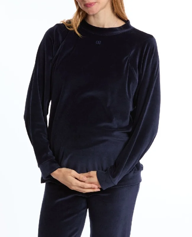 men's fall sweatshirts-Maternity and Nursing Sweatshirt Enzo