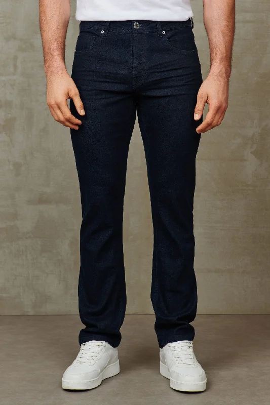 men's low rise pants-Jeans coupe droite 30'' - Homme