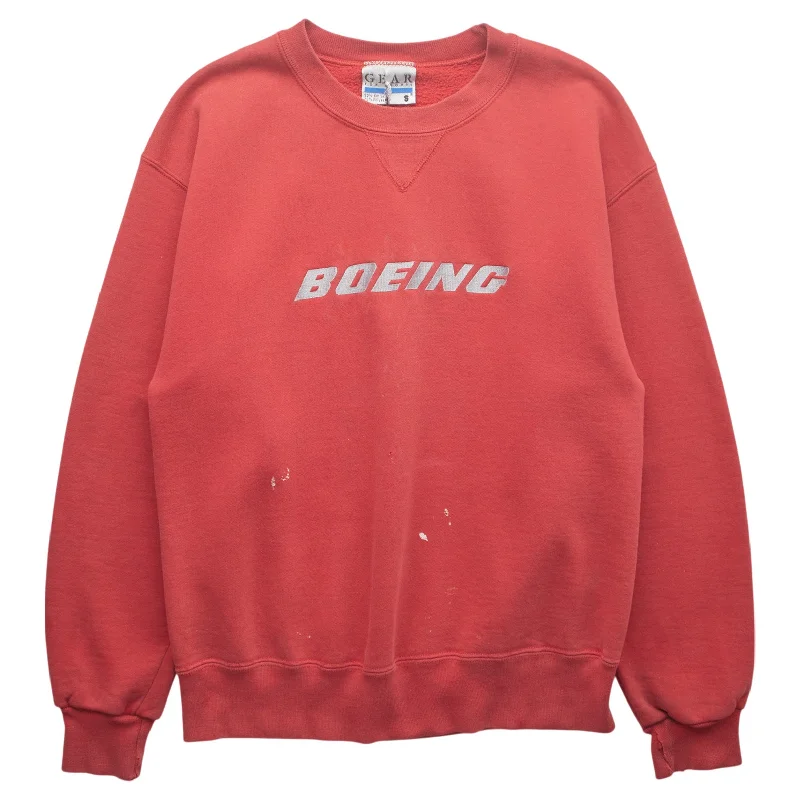 men's logo sweatshirts-(S) 90s Boeing