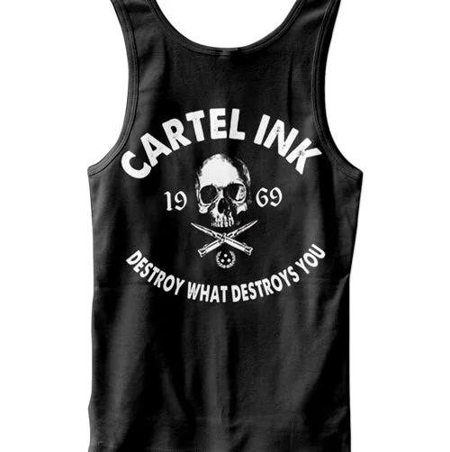 men's tank top for men active-Destroy What Destroys You Men's Tank Top