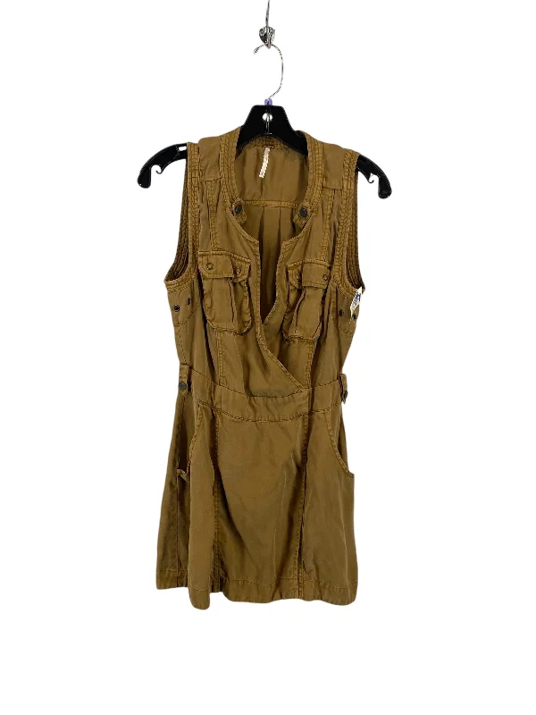 men's sun protection vests-Vest Other By Free People In Brown, Size: Xs