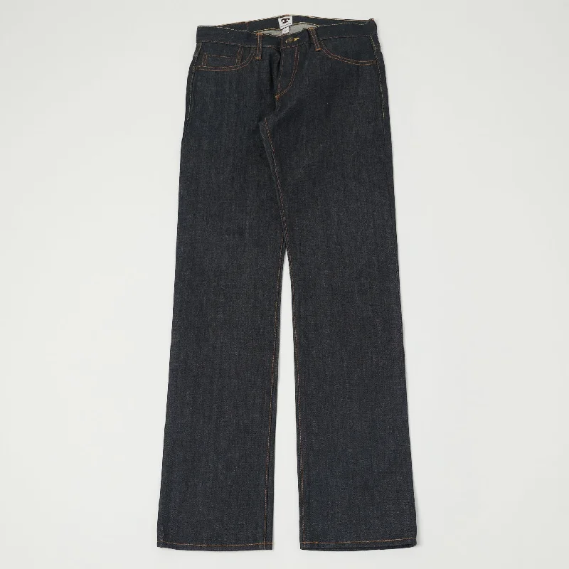 men's eco-friendly pants-Tellason John Graham Mellor 12.5oz Slim Straight Jean - Cone Mills